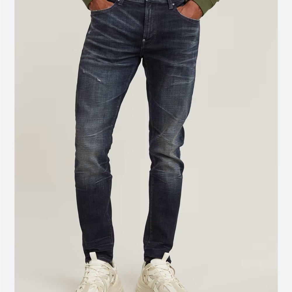 G-Star RAW Revend Super Slim Dark Wash Jeans Men’s 31x32 Stretch